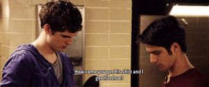 mygifs subtitles gifset Teen Wolf Tyler Posey Scott McCall isaac lahey ...