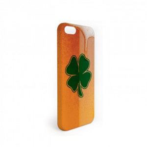 St. Patrick's Day Mug of Beer with Clover iPhone 5 WrapAround Slim ...