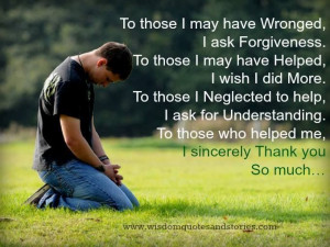 And may I someday find the compassion to forgive myself!