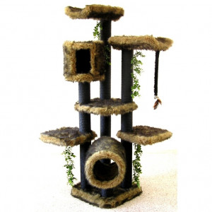 QUOTE This kitty condo is amazing. Beautifully crafted. It blends ...
