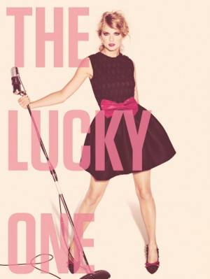 The lucky one- Taylor Swift quotes