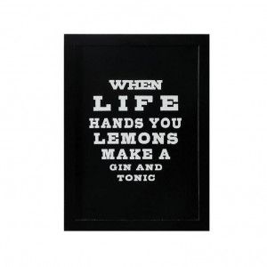 Make Gin and Tonic Wall Art