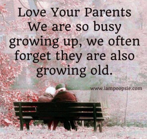 Parents growing older