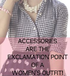 ... many accessories’, said No Woman Ever! #Fashion #Quote #FashionQuote