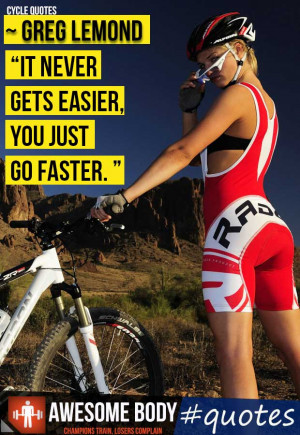 Bicycle Quotes | Girl Cycling | Challenge Motivation Quotes