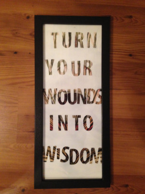 Personalized Inverse Quote Painting (See 