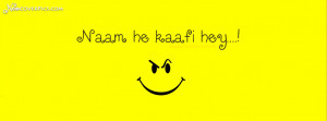 Naam hi Kafi Hai – Urdu/Hindi Facebook Cover Photo