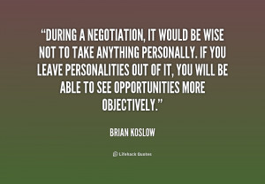 Negotiation Quotes