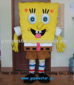 trajes famosos de la mascota del spongebob de la historieta