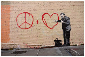 Banksy Graffiti: Revolutionizing Art One Spray Paint Can at a Time