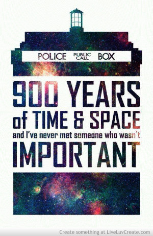 Doctor Who Quote