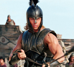 Brad Pitt in Troy :