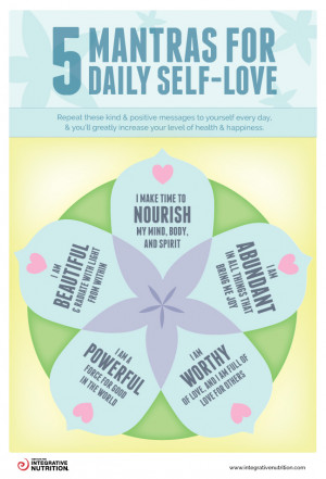 Mantras for Daily Self-Love [Infographic]
