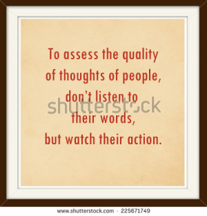 quote. Inspirational quote on modern frame background. Motivational ...