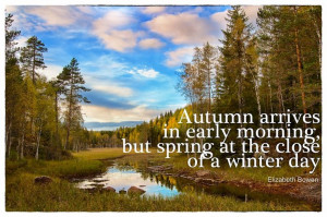 Beautiful quote about autumn.