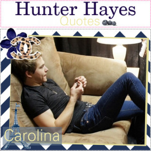 Hunter Hayes Quotes ♡ - Polyvore