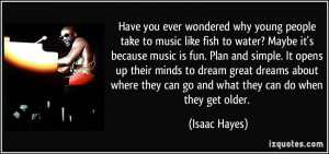 Have you ever wondered why young people take to music like fish to ...