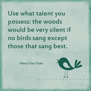 Henry Van Dyke quote