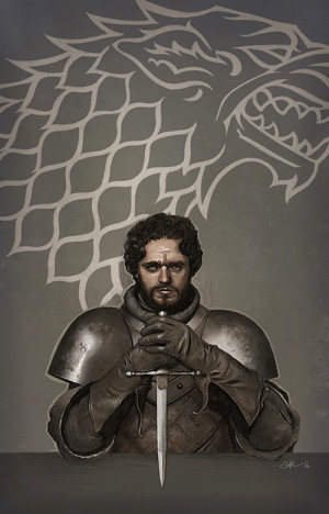 Game of Thrones - House Stark - Robb by mygrimmbrother