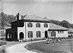 The Garran family house in Canberra, 22 Mugga Way, Red Hill .