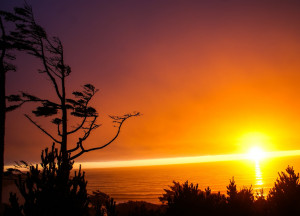 that blasts the side toward the sea particularly in winter