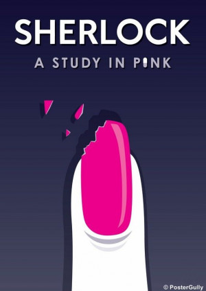 Sherlock | Study In Pink | PosterGully