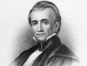 President Polk in 1846