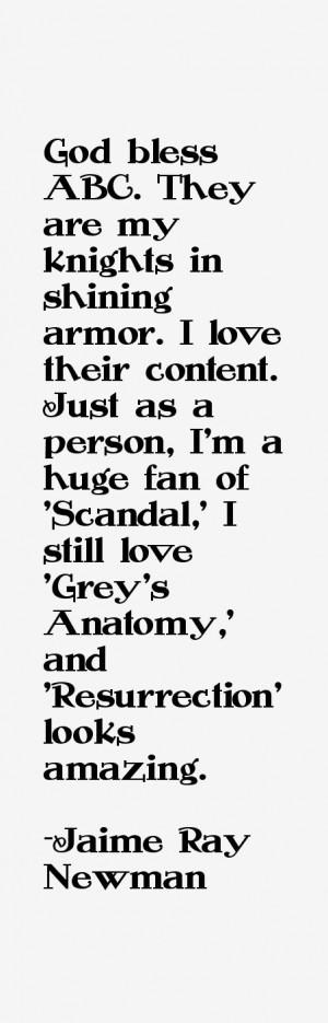 Jaime Ray Newman Quotes & Sayings