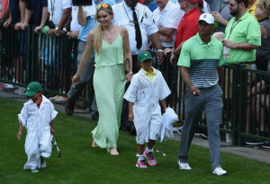Tiger Woods and Linsday Vonn. Via Getty.