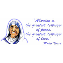 Mother Teresa T-Shirts clothing and gifts. Displaying page 1 of 1 ...