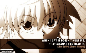Killua quote