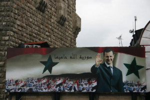 Syria Bashar al Assad billboard syria public domain Photo/Darth ...