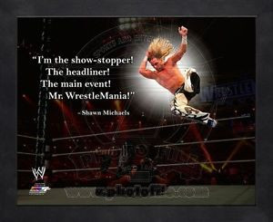 Shawn-Michaels-WWE-8x10-Black-Wood-Framed-Pro-Quotes-Photo-Combined ...