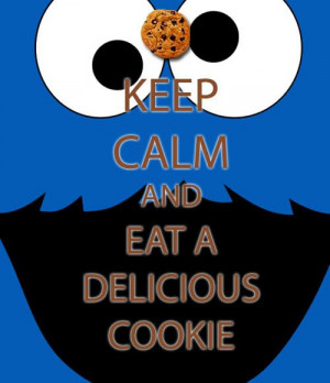 eat a delicious cookie