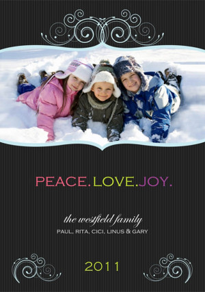30 Holiday Photo Card Design Ideas Using Family Portraits with Quotes