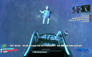 Stratosphere Jump, 'Borderlands 2' Style