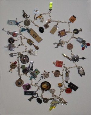 – Found Objects Necklace - ADDED CHARMS - I wish my random object ...