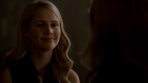 Rebekah talking to Cami.