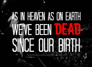 hollywood undead quotes tumblr