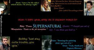 Supernatural Quotes 2 by TwilightsGuardian
