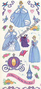 Disney Cinderella Stickers Scrapbooking Fairy Godmother | eBay