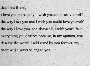 best friend quotes photo: Dear Best Friend Screenshot2010-06 ...