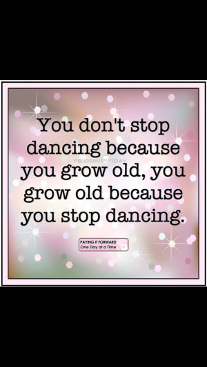 Don't stop Dancing!!!