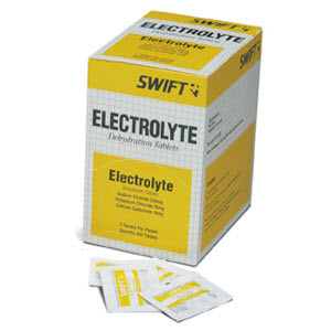 Swift First Aid 2799250F Electrolyte Dehydration Tablets: 250 Tablets