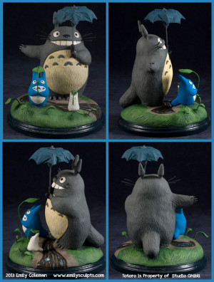 My Neighbor Totoro by emilySculpts