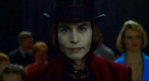 ... Depp as Willy Wonka from 