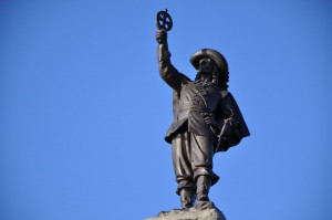 Ottawa statue: http://en.wikipedia.org/wiki/Samuel_de_Champlain