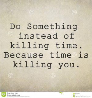 Inspirational motivating quote on paper background