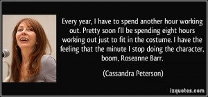Cassandra Peterson Quote