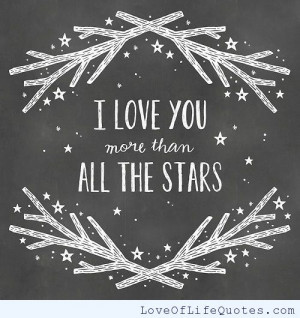 related posts i love you more than all the stars love is when a man ...